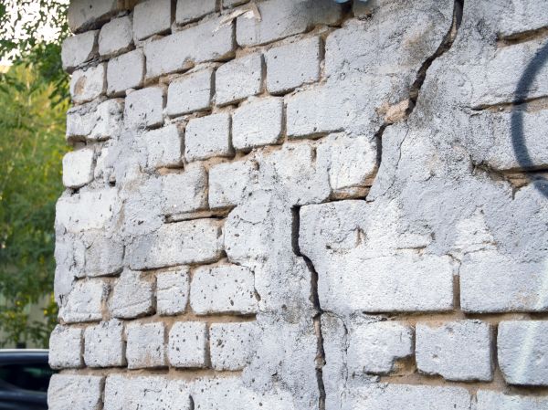 Cracked Brick Wall Repair in Westminster
