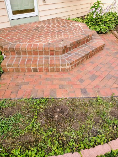 Brick Stoop Repair in Westminster